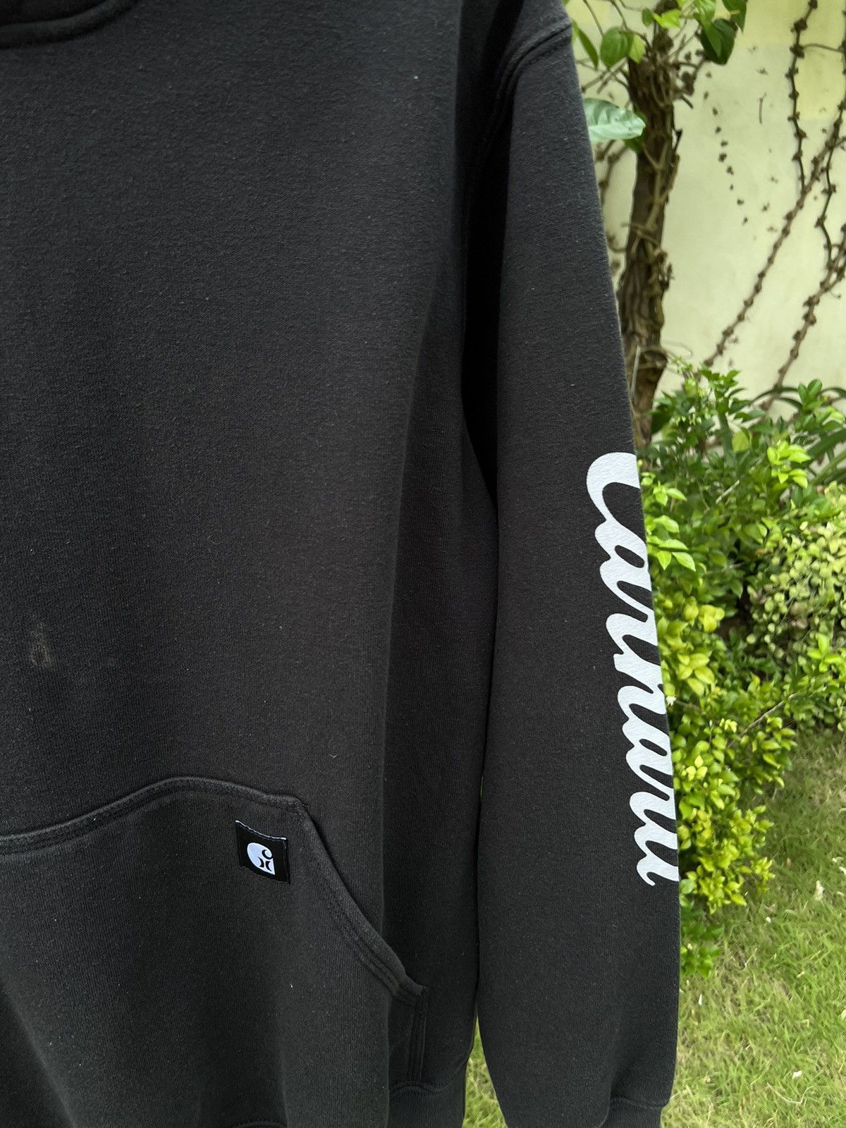 Carhartt × Hurley × Vintage 90's CARHARTT HURLEY SUNFADED DISTRESSED HOODIE Y2K Size US S / EU 44-46 / 1 - 2 Thumbnail
