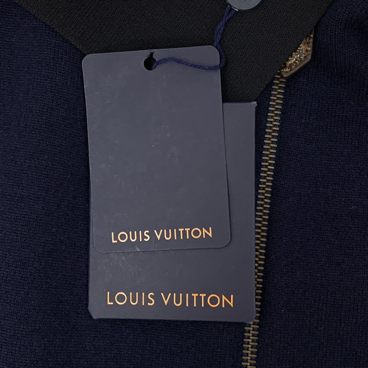 Louis Vuitton Louis Vuitton 2023 Navy Long Wool Skirt K26WX Size 27" / US 4 / IT 40 - 9 Thumbnail