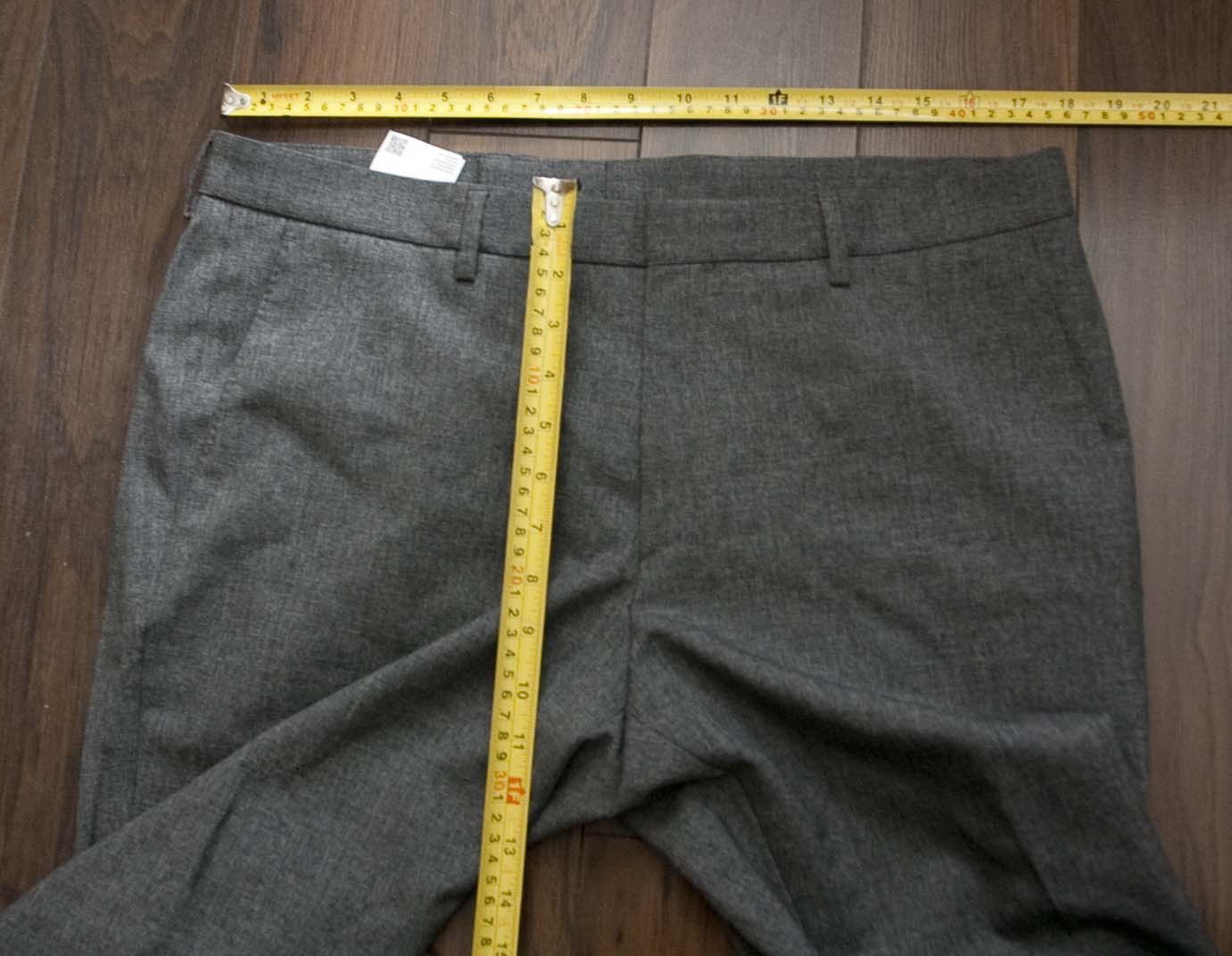 Hugo Boss Hugo Boss Pants Size 35x28 Gray Size US 35 - 5 Thumbnail
