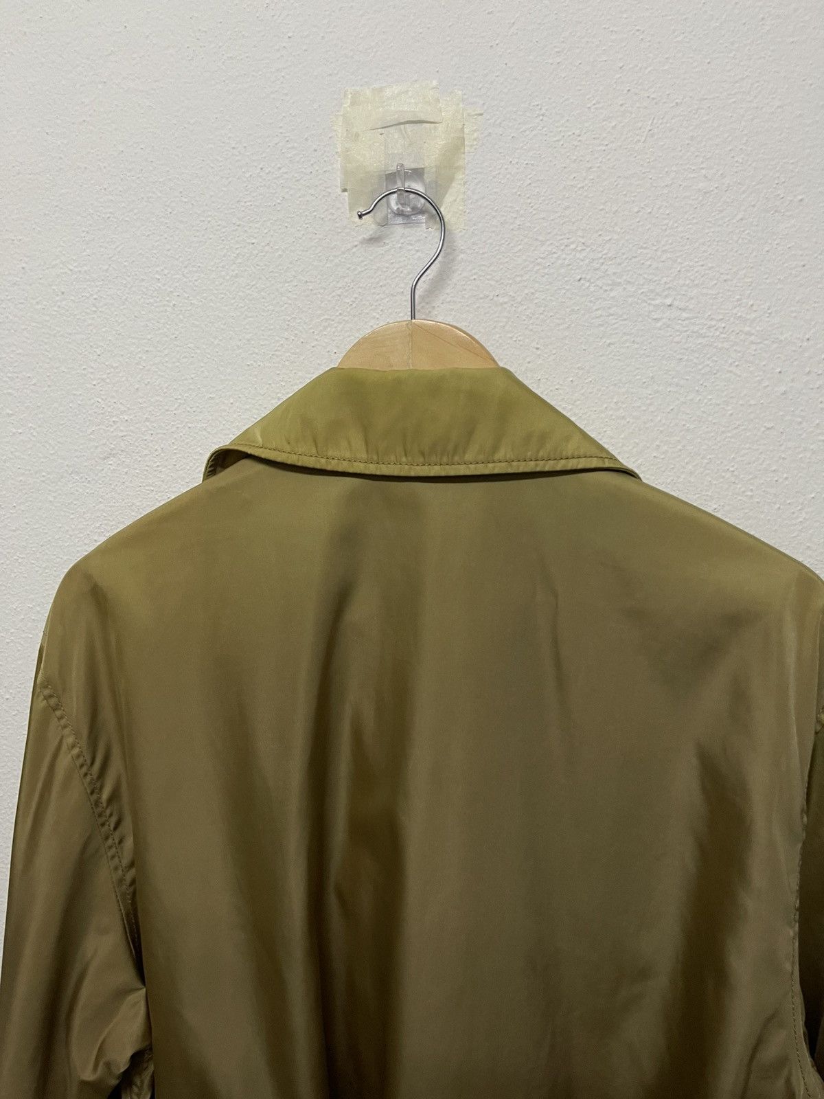 Prada SS99 PRADA MILANO NYLON TRENCH COAT SUN FADED Size M / US 6-8 / IT 42-44 - 14 Thumbnail