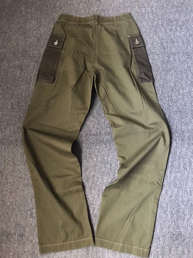 Loewe LOEWE Military green pocket patchwork work pants Size 24" / US 00 / IT 34 - 5 Thumbnail