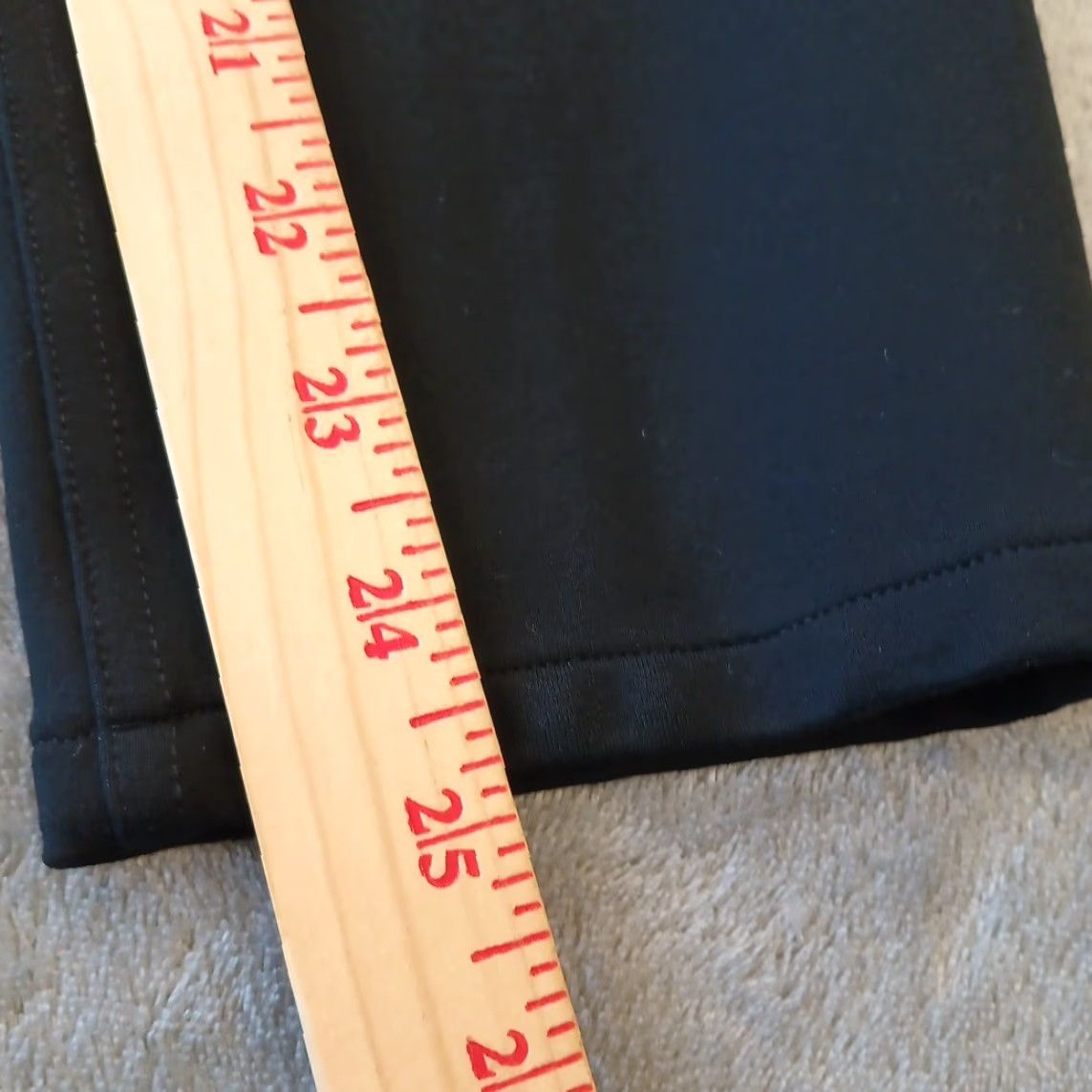 Spanx Spanx Pants Womens M Black Skinny Ankle High Rise Pull On 28x25 Stretch Shaping Elastic Size 32" / US 10 / IT 46 - 4 Thumbnail