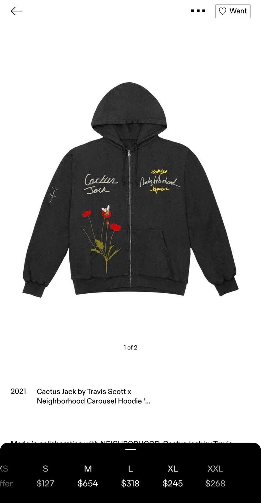 Neighborhood × Travis Scott Travis scott x neighbors jacket Size US L / EU 52-54 / 3 - 5 Thumbnail