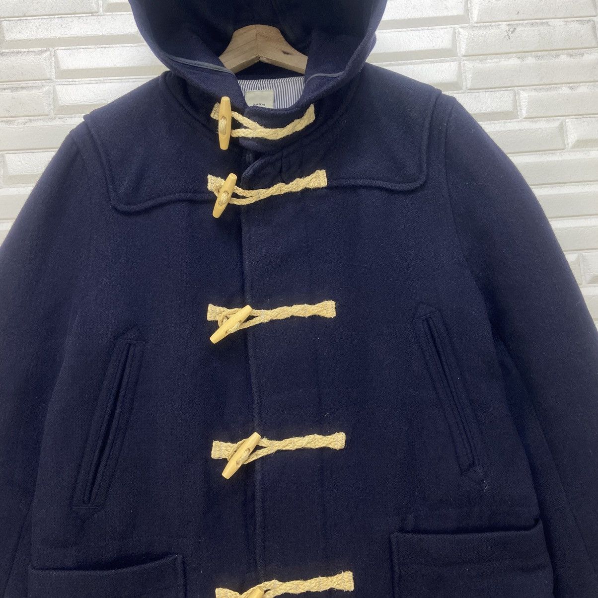 Vintage Vintagr Harvard Stylish Heavy Wool Duffle Coat Size US M / EU 48-50 / 2 - 5 Thumbnail