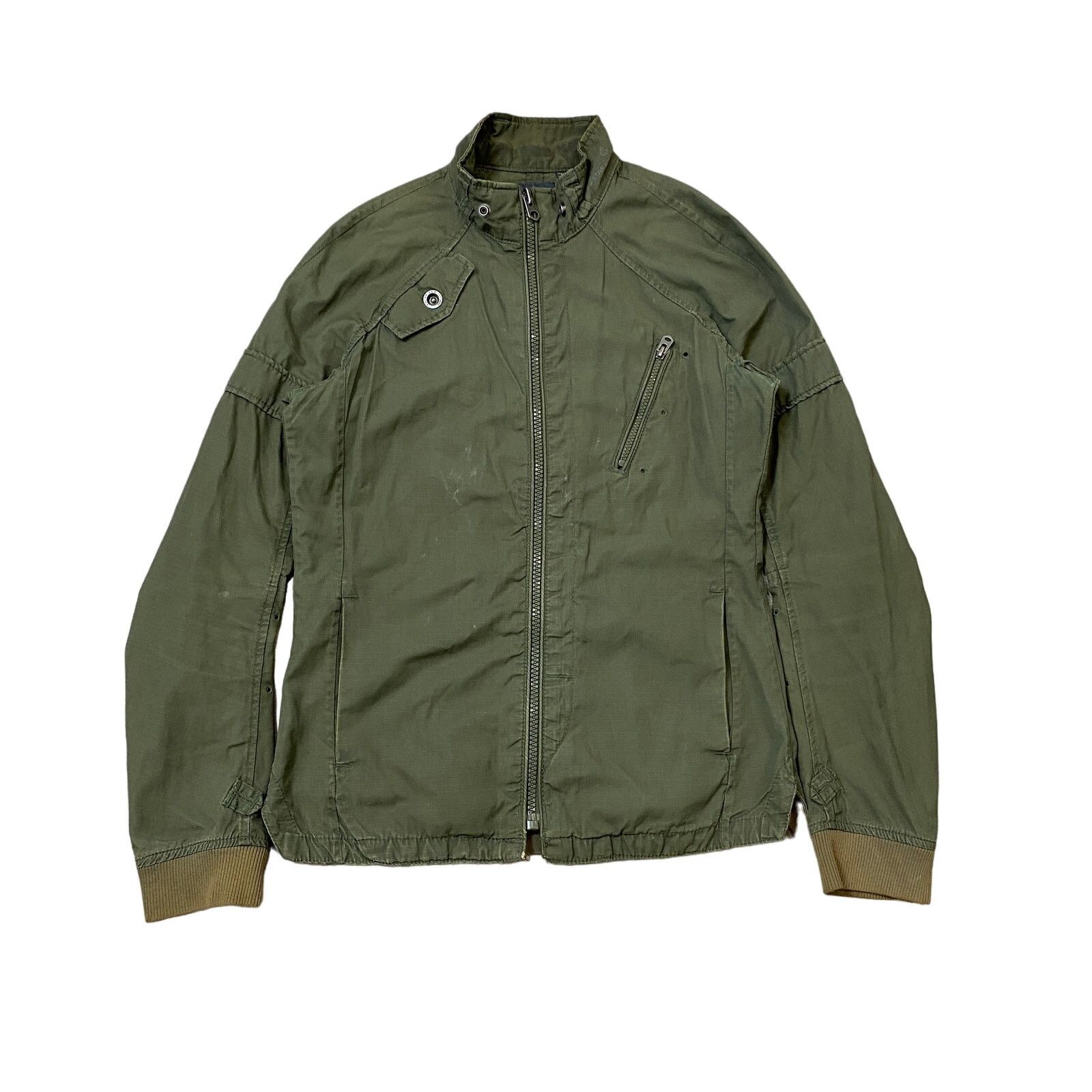 G-Star G-Star Raw Stone Shirt Long Sleeve Zip Military Small Size US S / EU 44-46 / 1 - 1 Thumbnail