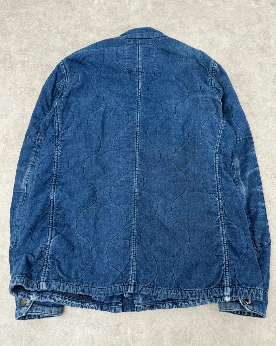 Polo Ralph Lauren 2010s Ralph Lauren Denim USA Flag Blue Aviator Denim Jacket Size US M / EU 48-50 / 2 - 8 Thumbnail