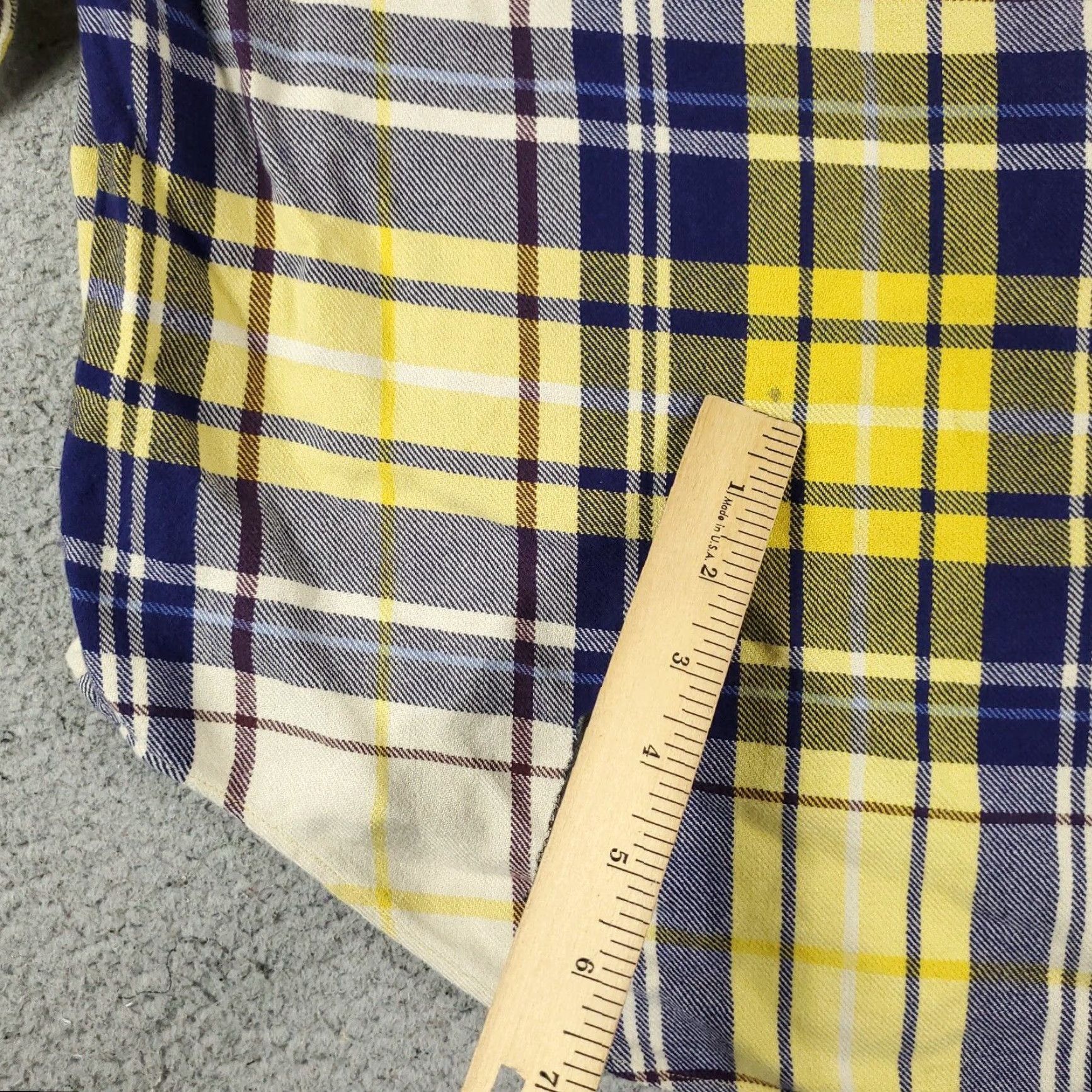 Ralph Lauren Ralph Lauren Shirt Men Medium Yellow Plaid Flannel Button-Up Long Sleeve Cotton Logo Pony Classic Preppy Mens Size US M / EU 48-50 / 2 - 6 Thumbnail