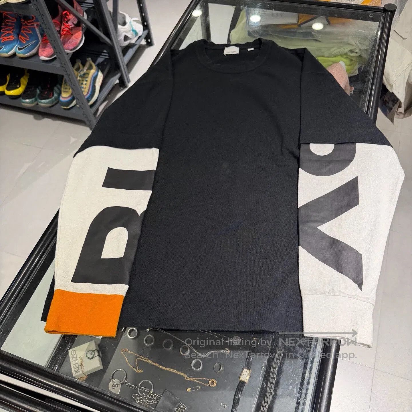 Burberry Burberry Fake Two-Piece Logo Long Sleeve. Size US XXL / EU 58 / 5 - 1 Thumbnail
