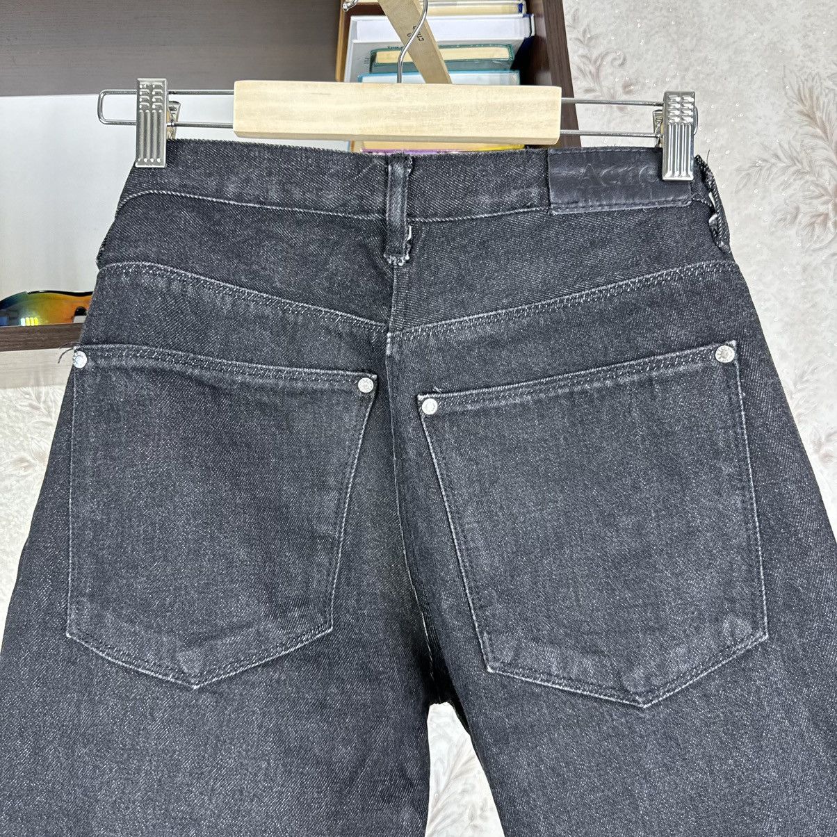 Acne Studios × Designer Acne Studious Denim Jeans Max B Mens Black Luxury Designer Size US 27 - 15 Thumbnail