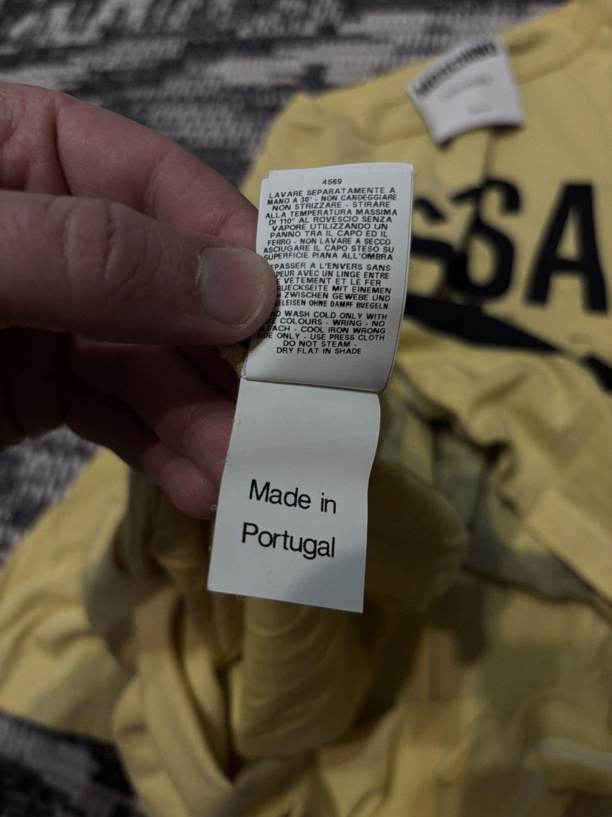 Moschino MOSCHINO Just Say Rare Relaxed Fit T-Shirt Size US M / EU 48-50 / 2 - 8 Thumbnail