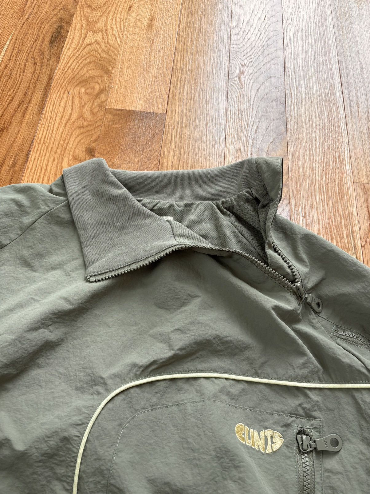 Clints Clints Inc Tech Pullover Nylon Drill Windbreaker Jacket XL Size US XL / EU 56 / 4 - 10 Thumbnail