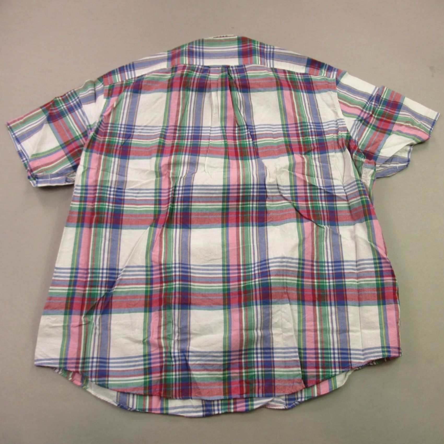 Ralph Lauren Ralph Lauren Shirt Mens XL Short Sleeve Button-Up Lightweight Plaid Color Multicolor Casual Workwear Regular Fit Button-Down Collar 1/4 2004 Size US XL / EU 56 / 4 - 6 Thumbnail