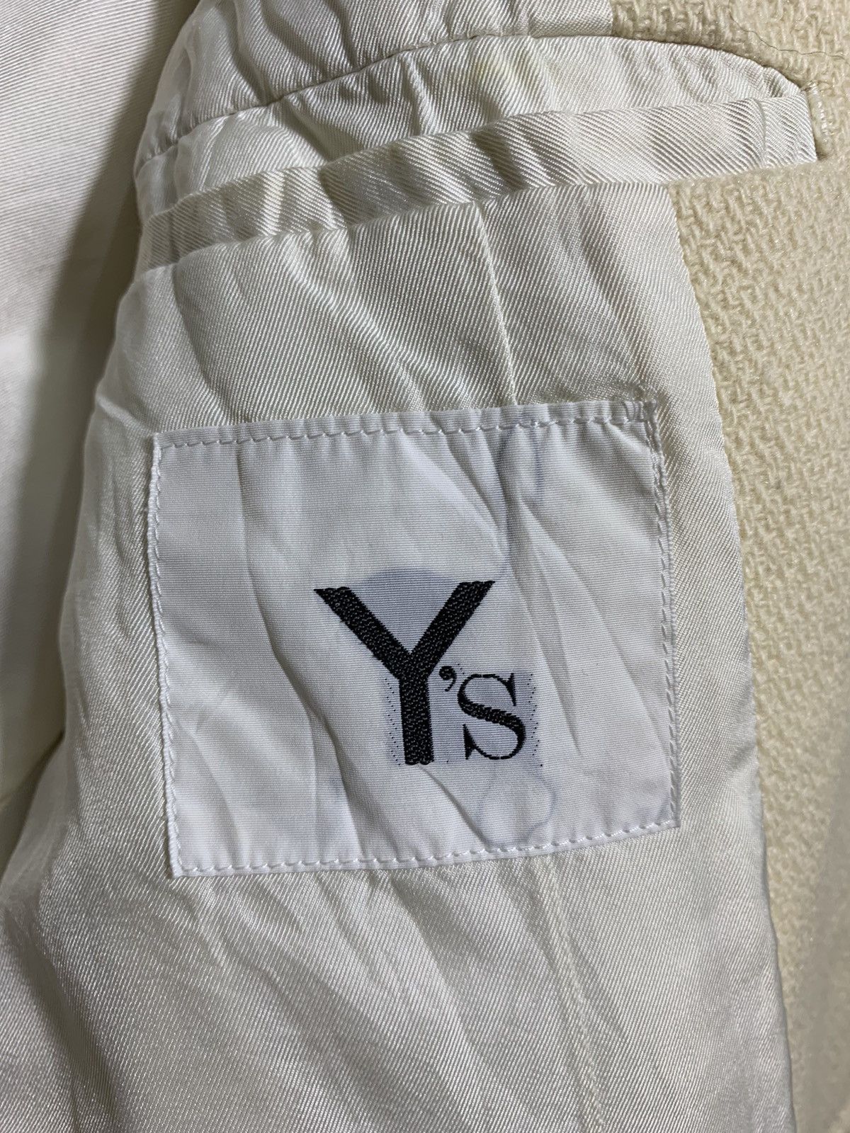 Y's × Yohji Yamamoto 🔥VTG Y’s YOHJI YAMAMOTO WOOL MENS CASUAL JACKET Size US M / EU 48-50 / 2 - 8 Thumbnail