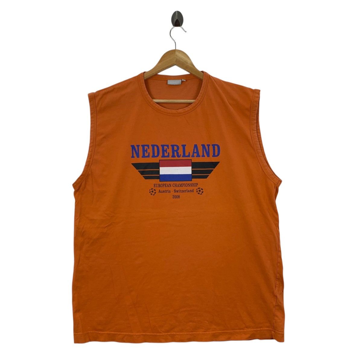Vintage Vintage NEDERLAND EUROPEAN CHAMPIONSHIP Austria Tshirt Size US XXL / EU 58 / 5 - 1 Thumbnail