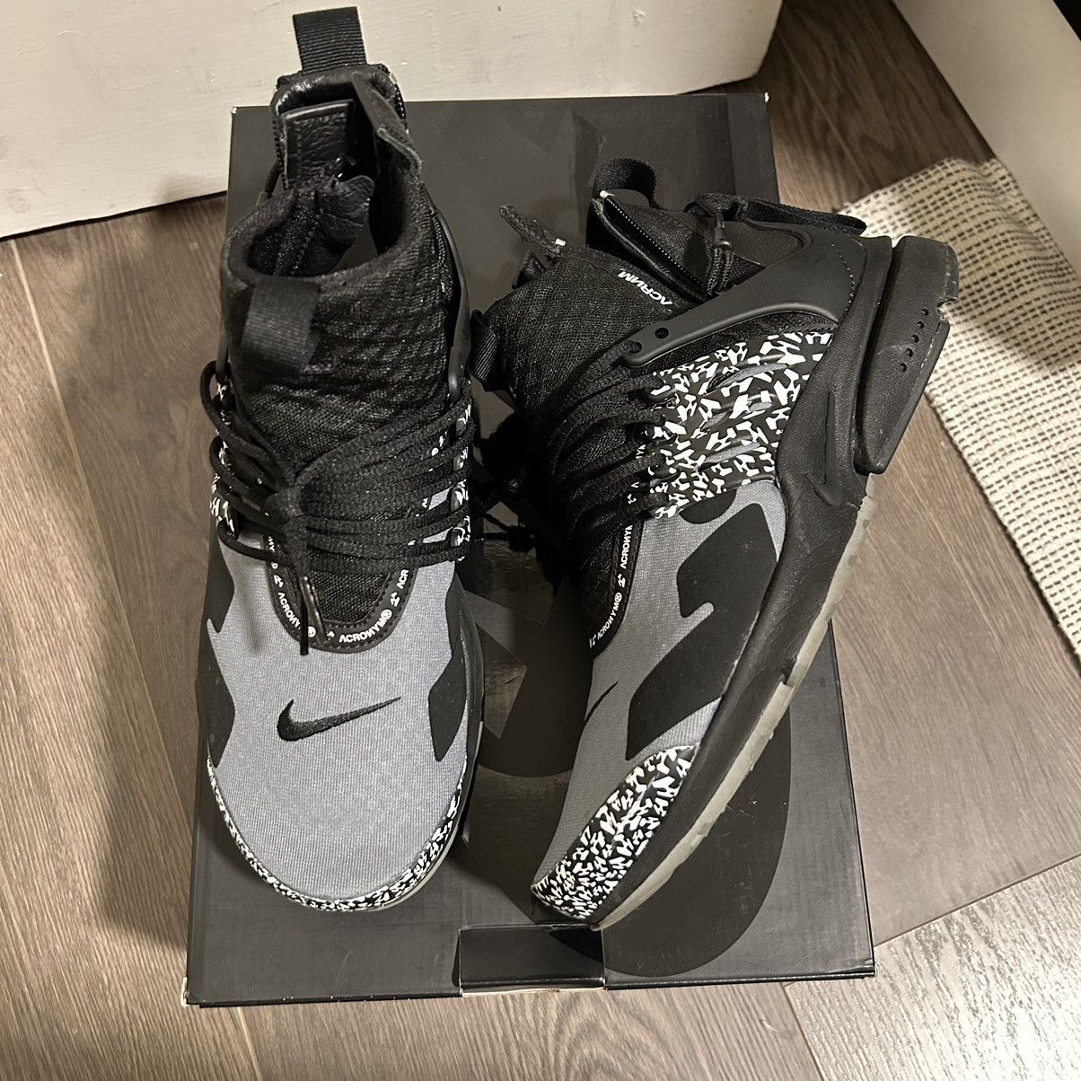 Acronym Nike 2018 Nike Air Presto Acronym Cool Grey sz 8M Grailed