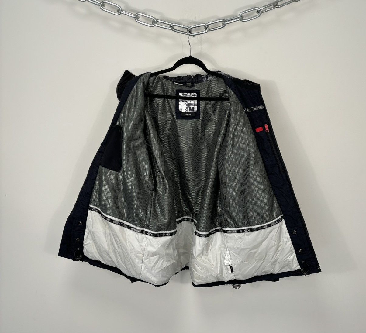 Oakley Oakley Software Black Gorpcore Outdoor Hooded Jacket Size US M / EU 48-50 / 2 - 2 Thumbnail