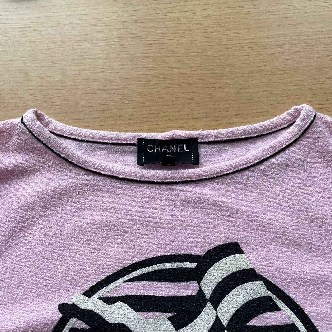 Chanel Chanel Cruise Women's Pink Short Sleeve T-Shirt 34 Size XS / US 0-2 / IT 36-38 - 4 Thumbnail