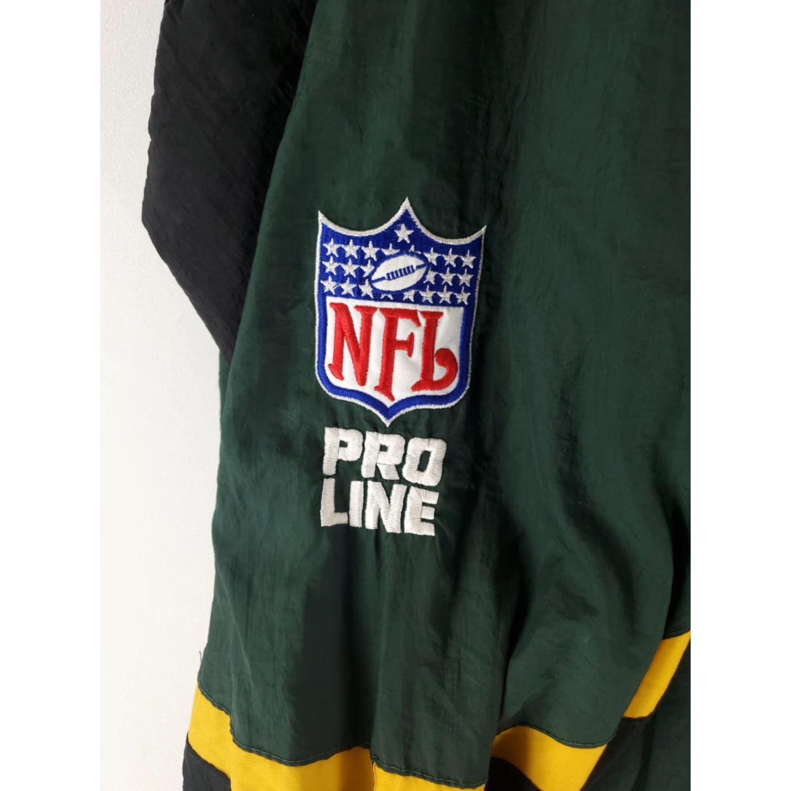 Logo Athletic VINTAGE Logo Athletic Windbreaker Jacket Green Bay Packers VTG 90s Full Zip Mens 3XL Green Size US XXL / EU 58 / 5 - 2 Thumbnail