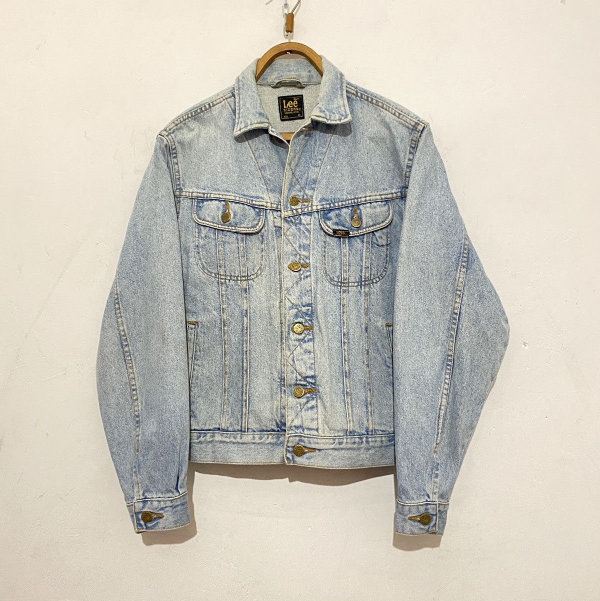 image of Lee Riders Denim Jacket in Light Blue, Men's (Size Medium)