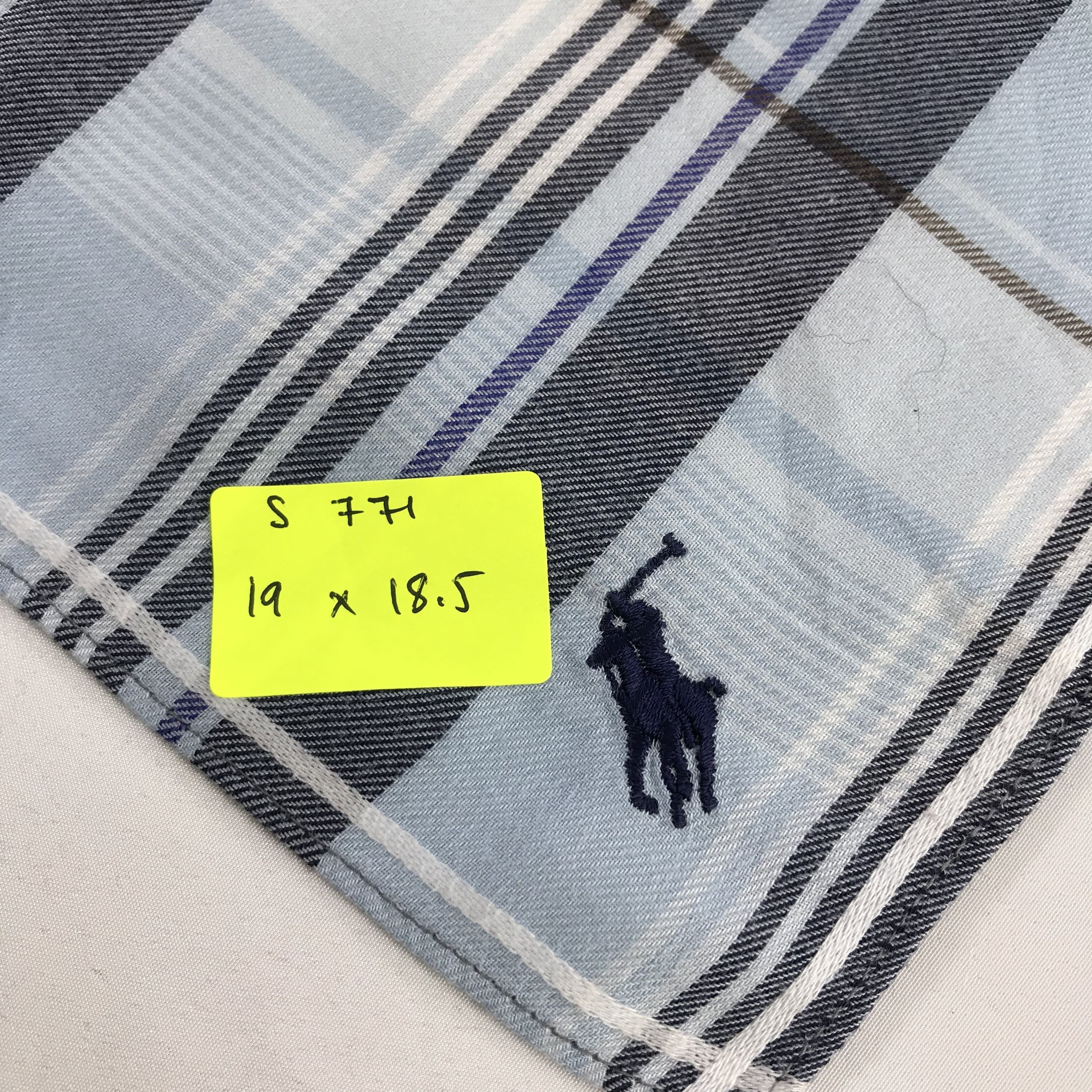 Polo Ralph Lauren × Vintage Polo Ralph Lauren Bandana / Handkerchief / Neckerchief -S771 Size ONE SIZE - 5 Thumbnail