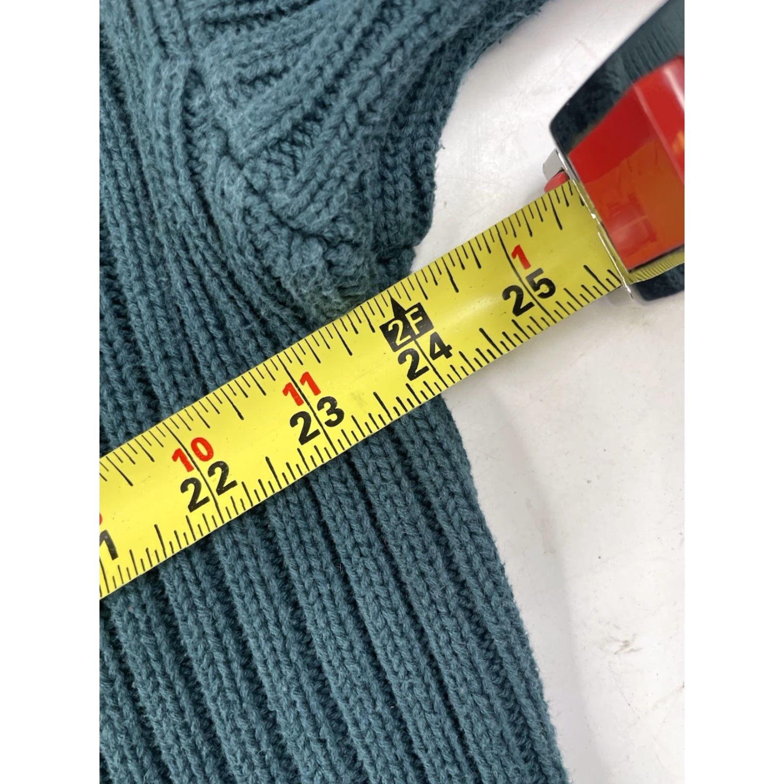 Van Heusen VINTAGE Van Heusen Sweater Knit Roll Neck Pullover Men XL Green Cotton 80s 90s Preppy Size US XL / EU 56 / 4 - 6 Thumbnail