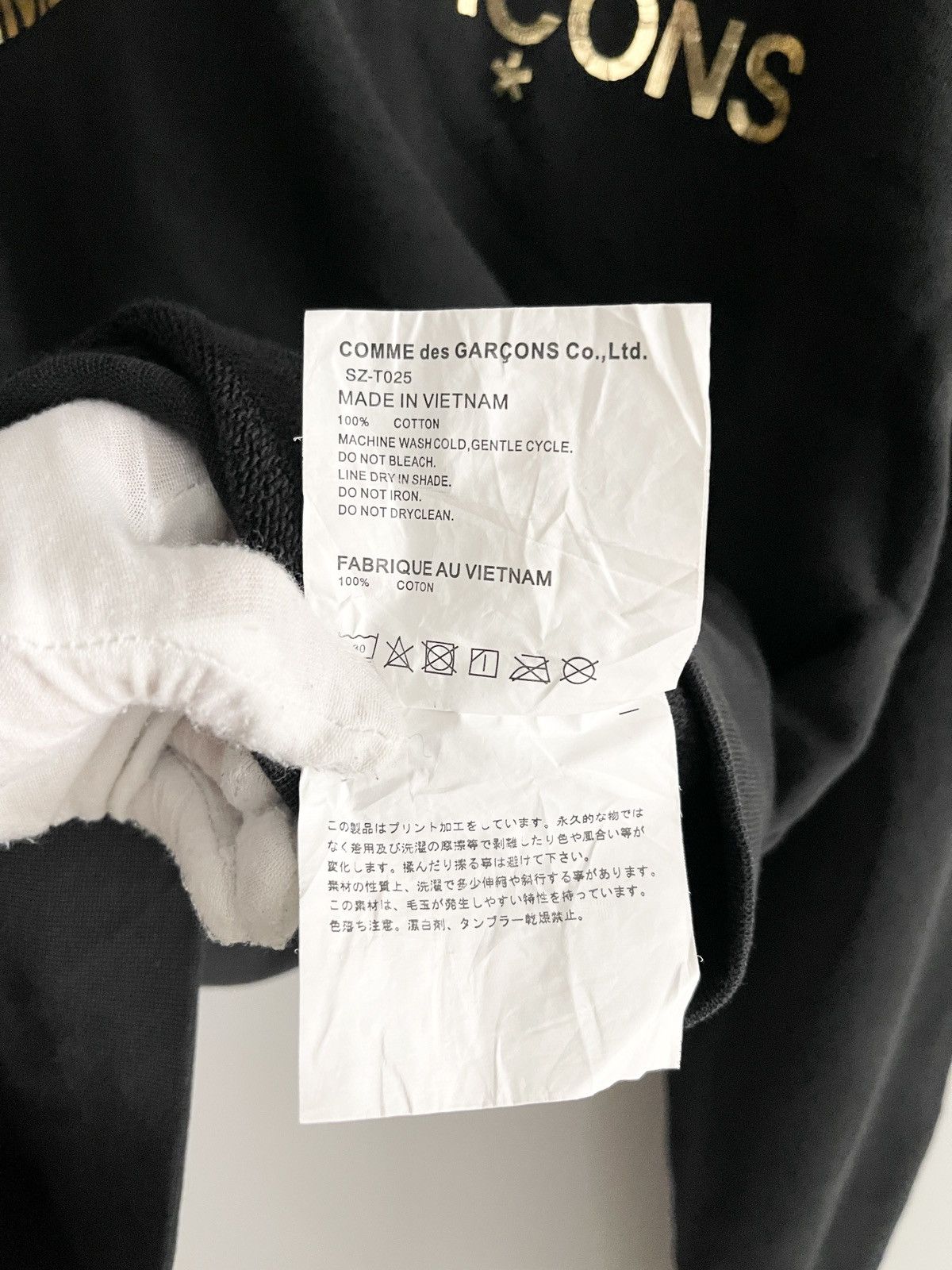 Other STEAL! 2010s Comme Des Garcons CDG Golden Logo Hoodie Size US S / EU 44-46 / 1 - 6 Thumbnail