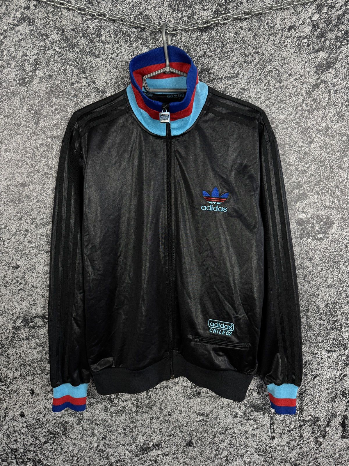 Adidas Men’s Adidas Chile 62 Track Top Jacket Sportswear Size M Size US M / EU 48-50 / 2 - 1 Thumbnail