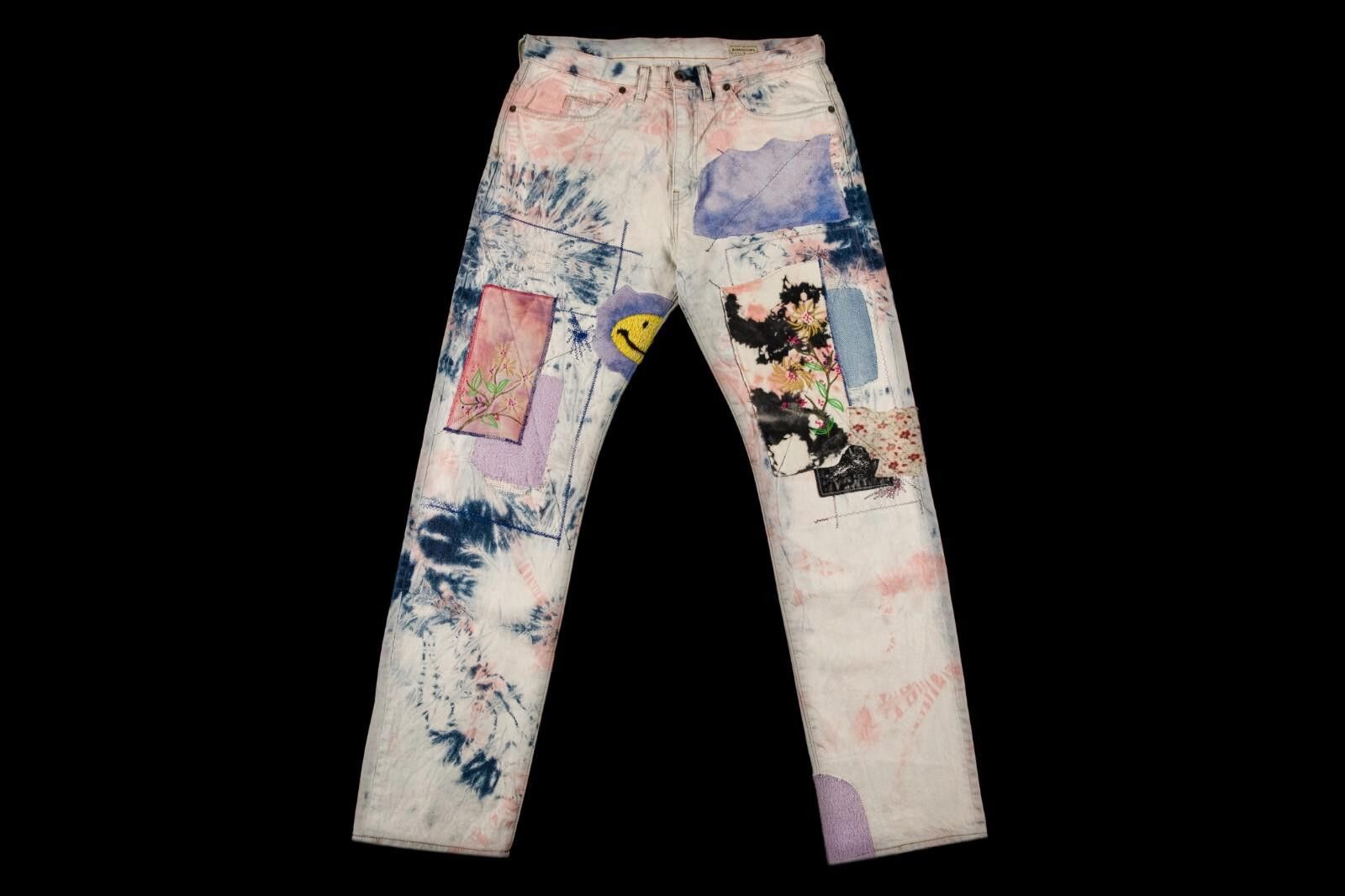 Kapital Kapital Kountry Okabilly Gypsy Patchwork Denim Ashbury 34 Size US 34 / EU 50 - 2 Thumbnail