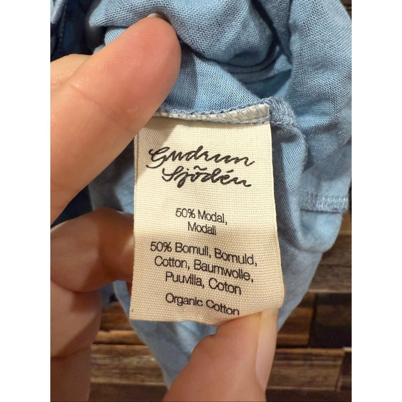 Guru Gudrun Sjödén long-sleeve top boho lagenlook size Medium Size M / US 6-8 / IT 42-44 - 4 Thumbnail