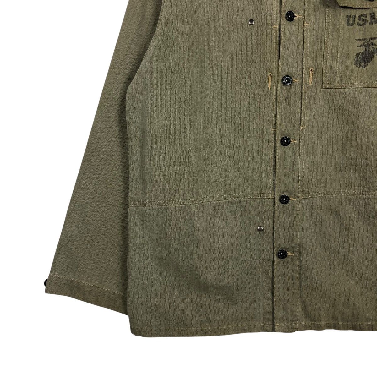Buzz Rickson's 🔥TRUE VINTAGE REPRODUCTION 1940’s PW44 JACKET USMC HBT USA Size US M / EU 48-50 / 2 - 6 Thumbnail