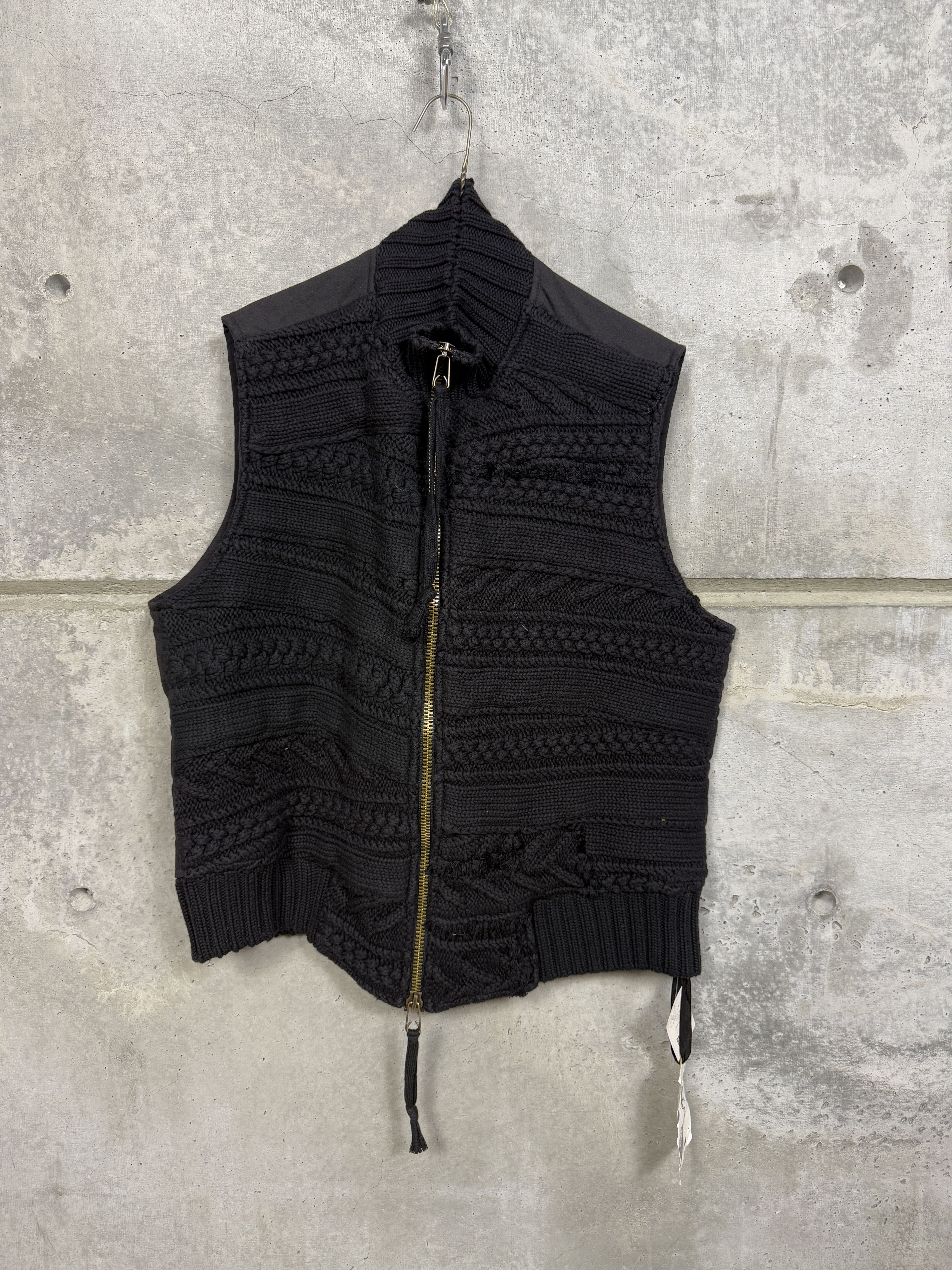 Greg Lauren Greg Lauren Black Fisherman Vest Size US L / EU 52-54 / 3 - 1 Thumbnail