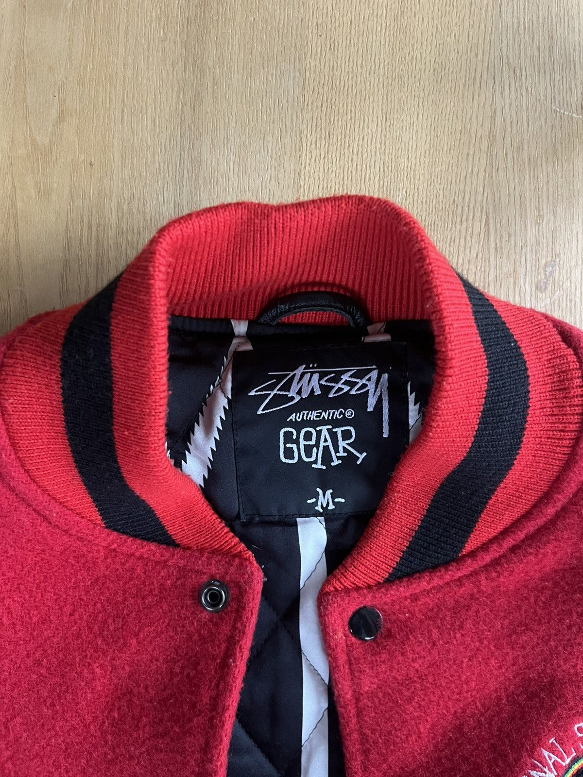 Stussy Stussy x Roc Star - Tribe Varsity Jacket Size US M / EU 48-50 / 2 - 3 Thumbnail