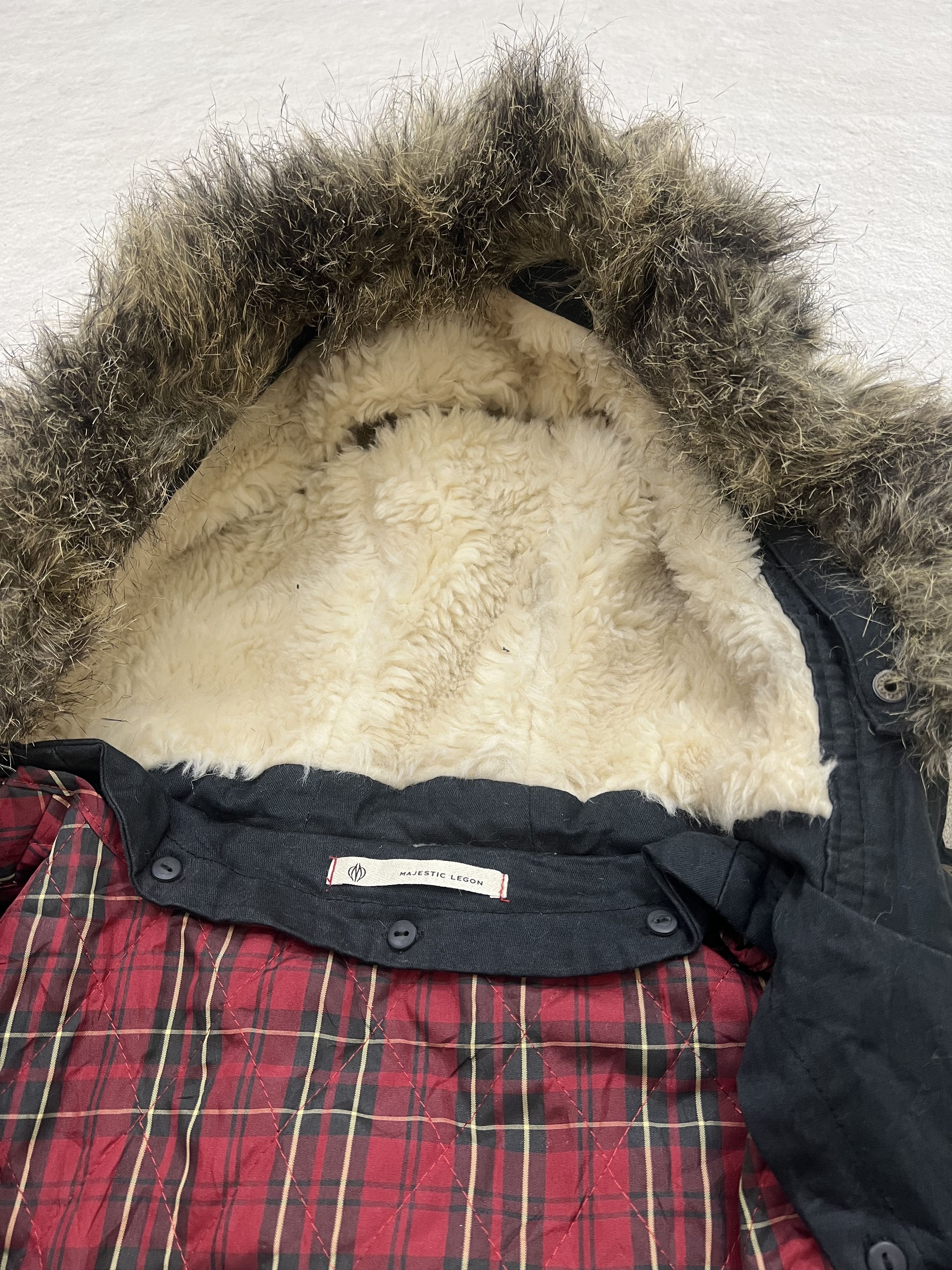 Japanese Brand 2000s Hysteric Double Layer Plaid Sherpa Fur y2k Lgb Ifsix Size US M / EU 48-50 / 2 - 6 Thumbnail