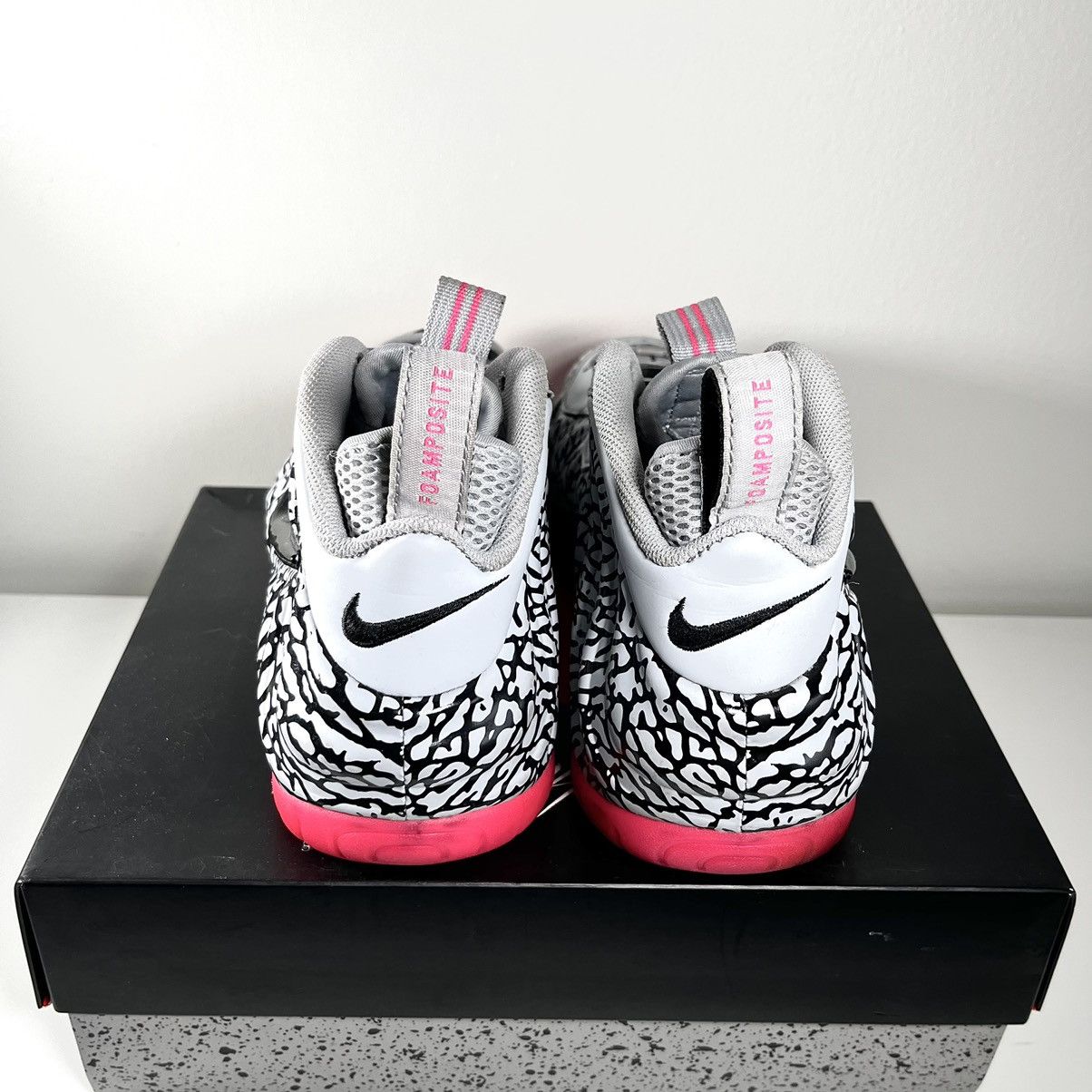 Nike NIKE AIR FOAMPOSITE PRO “Elephant Print” Size US 9.5 / EU 42-43 - 6 Thumbnail