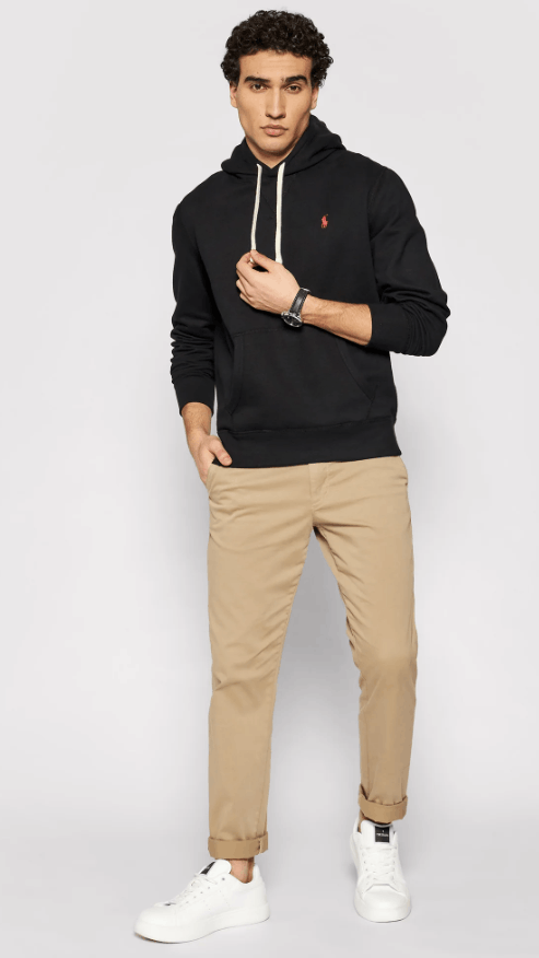 Polo Ralph Lauren POLO RALPH LAUREN HOODIE M CLASSICS 1 BLACK 710766778008-M Size US M / EU 48-50 / 2 - 2 Thumbnail