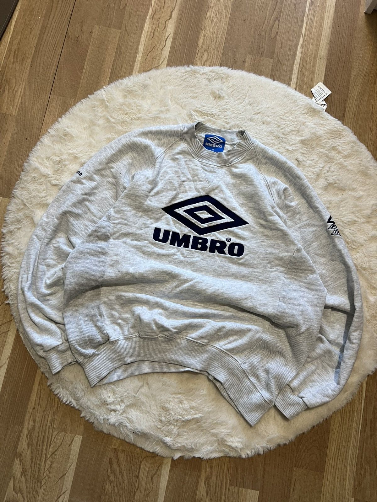 Umbro Umbro vintage sweatshirt gray big logo 90s oversized Size US L / EU 52-54 / 3 - 2 Thumbnail