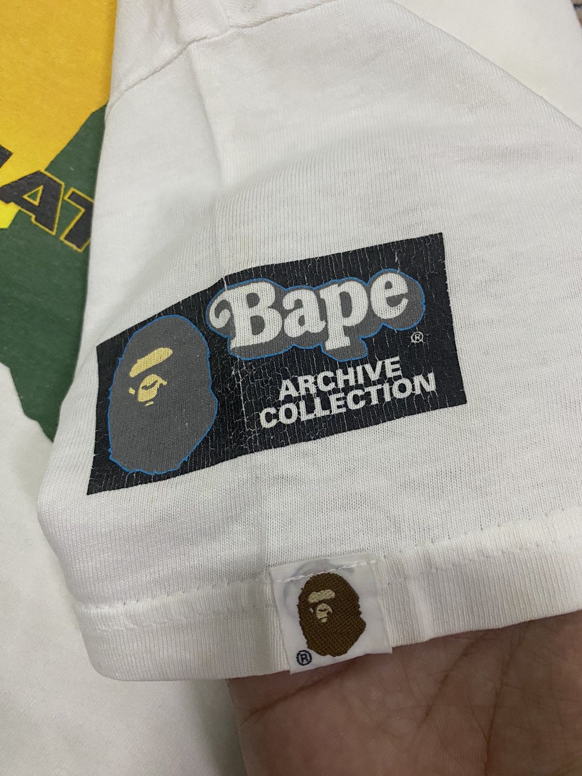 Bape 🔥OG🔥Rare 90s Vintage bape x stash the ultimate ape hanes tag Size US S / EU 44-46 / 1 - 5 Thumbnail