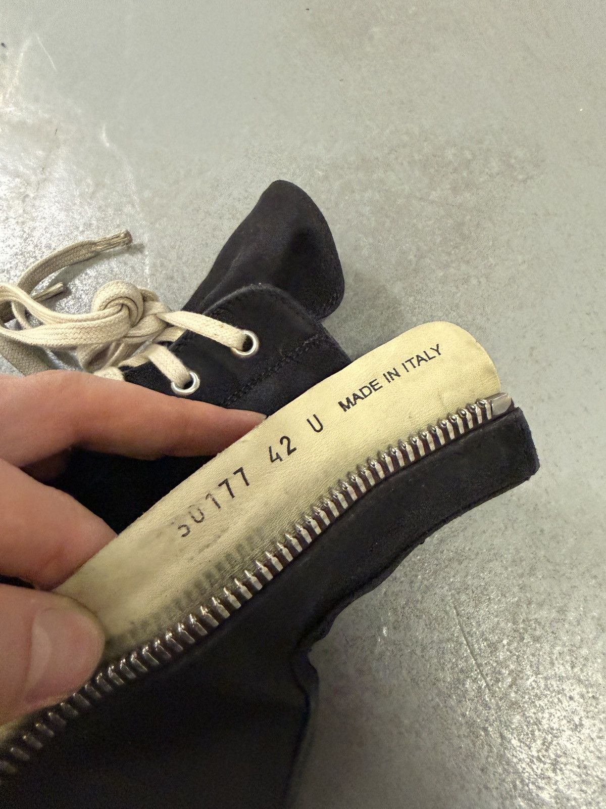 Rick Owens Drkshdw Rick Owens Drkshdw Ramones High Sneakers Size US 9 / EU 42 - 20 Thumbnail