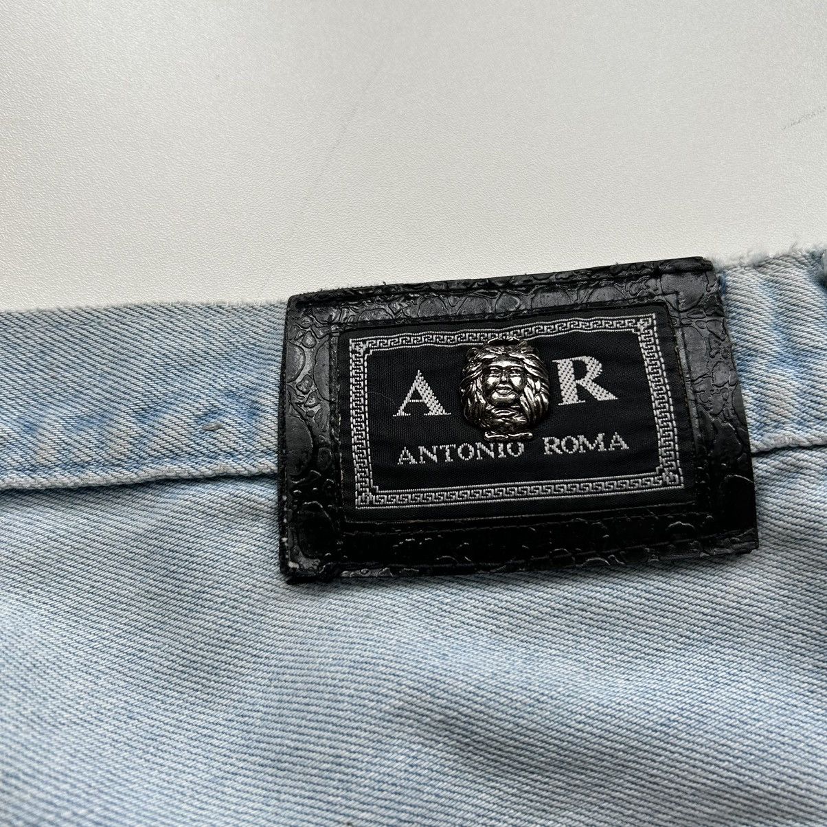 Vintage Crazy Vintage Y2K Baggy Blue Denim Embroidered Jorts Size 36 Size US 36 / EU 52 - 11 Thumbnail