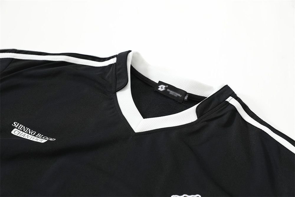 Band Tees × Japanese Brand Men's casual sports loose letter print striped T-shirt Size US L / EU 52-54 / 3 - 3 Thumbnail