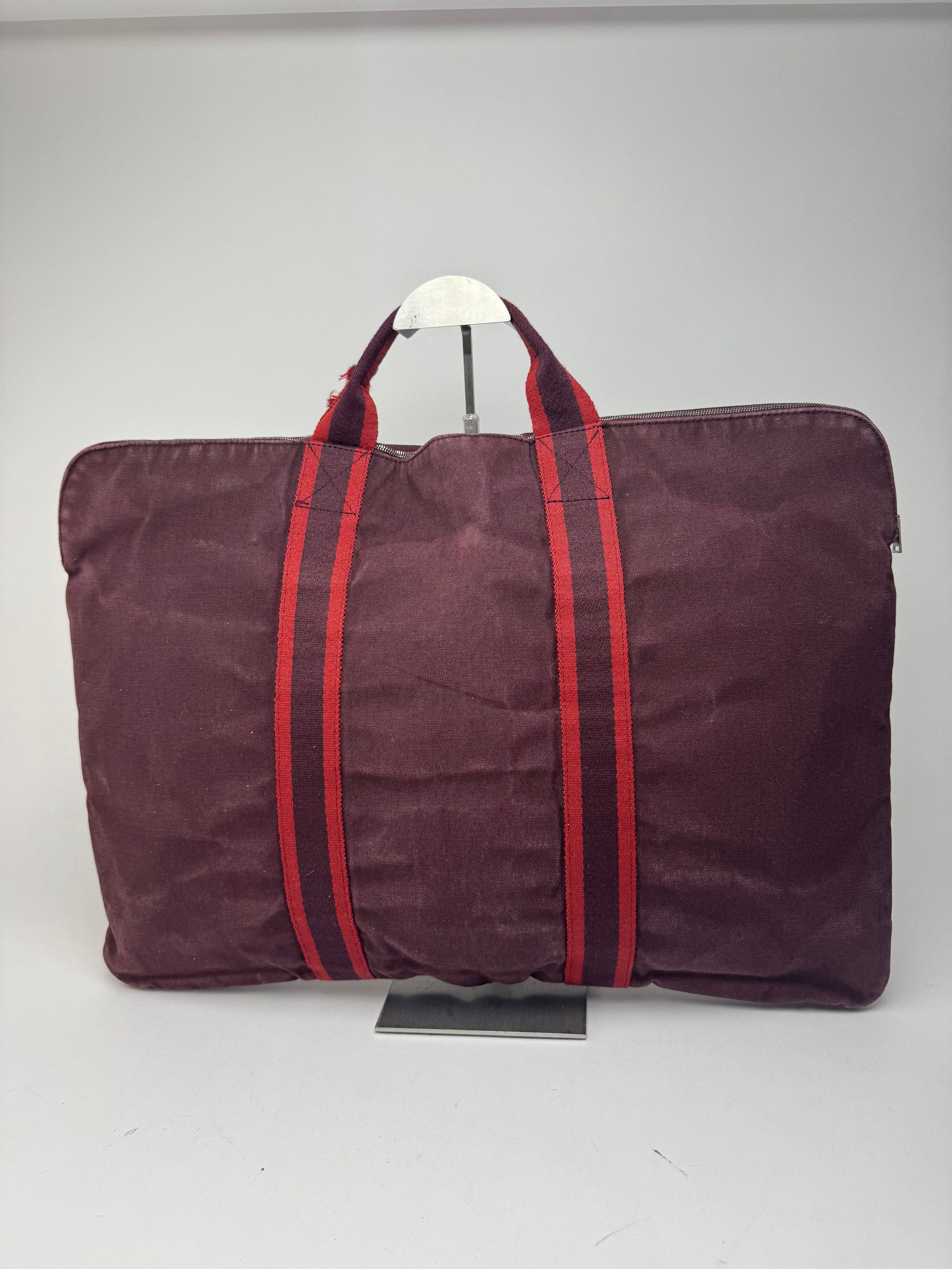 Vintage Canvas Travel Bag purple