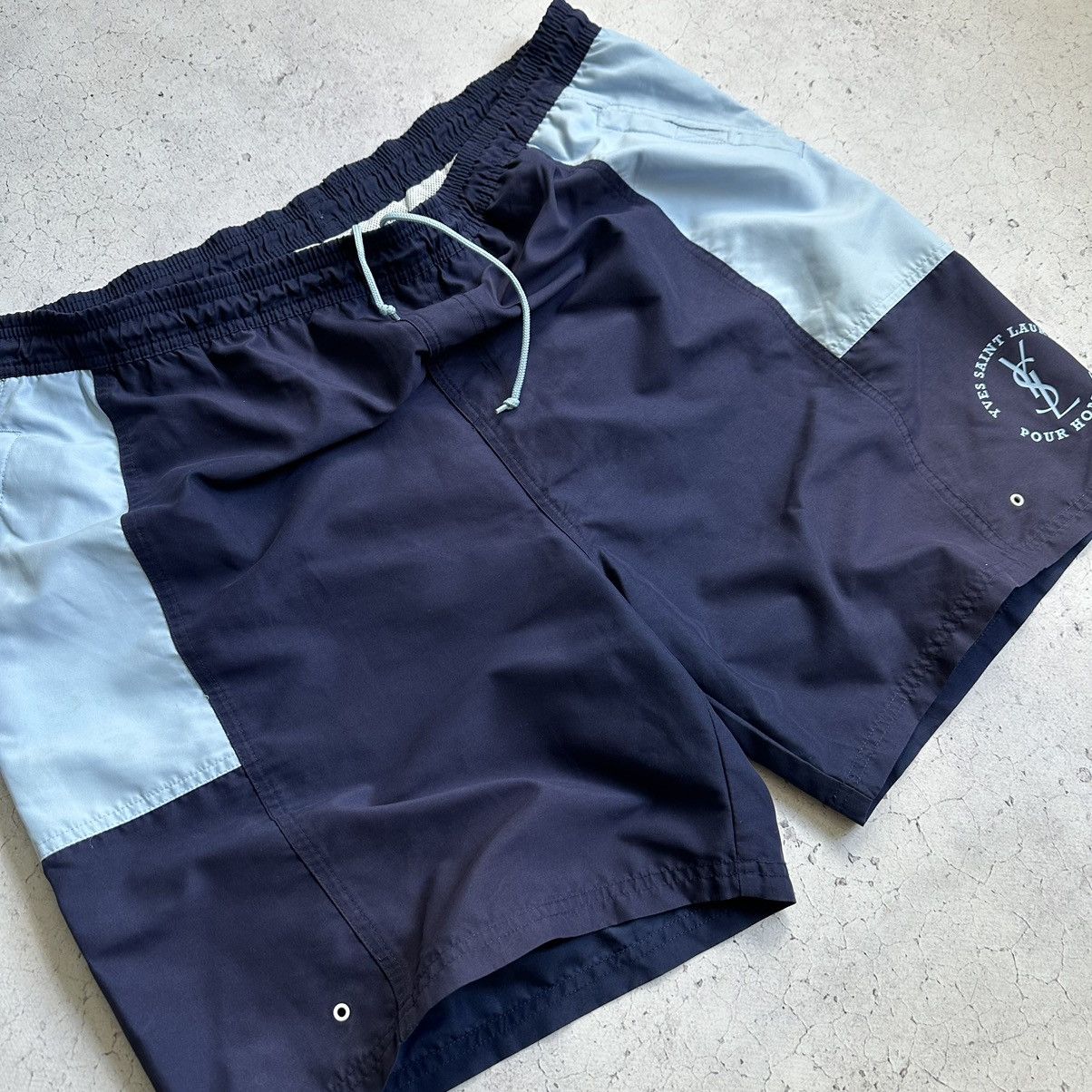 Vintage × Yves Saint Laurent Vintage YSL Yves Saint Laurent Pour Homme Shorts Size XXL Size US 42 / EU 58 - 3 Thumbnail