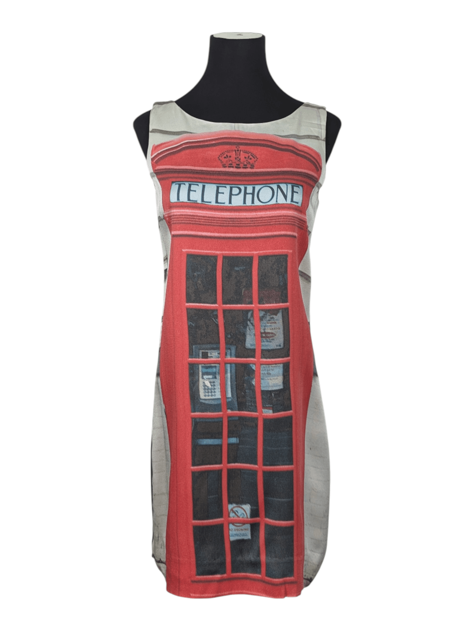 Other Moschino Cheap And Chic British Telelphone Booth Dress Size XS / US 0-2 / IT 36-38 - 1 Thumbnail