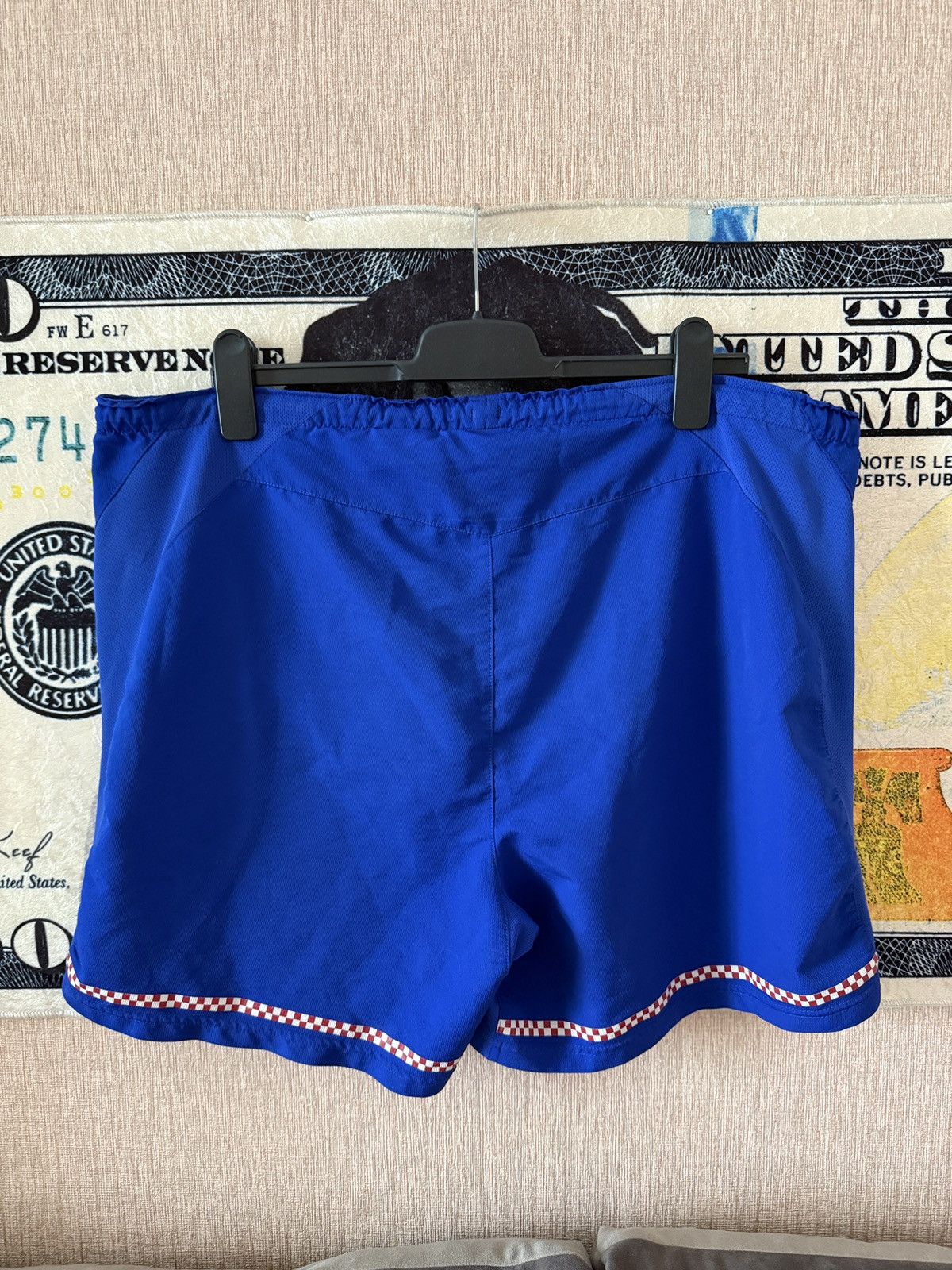 Nike Nike Croatia Football Shorts Blue Soccer National Team Size US 34 / EU 50 - 7 Thumbnail