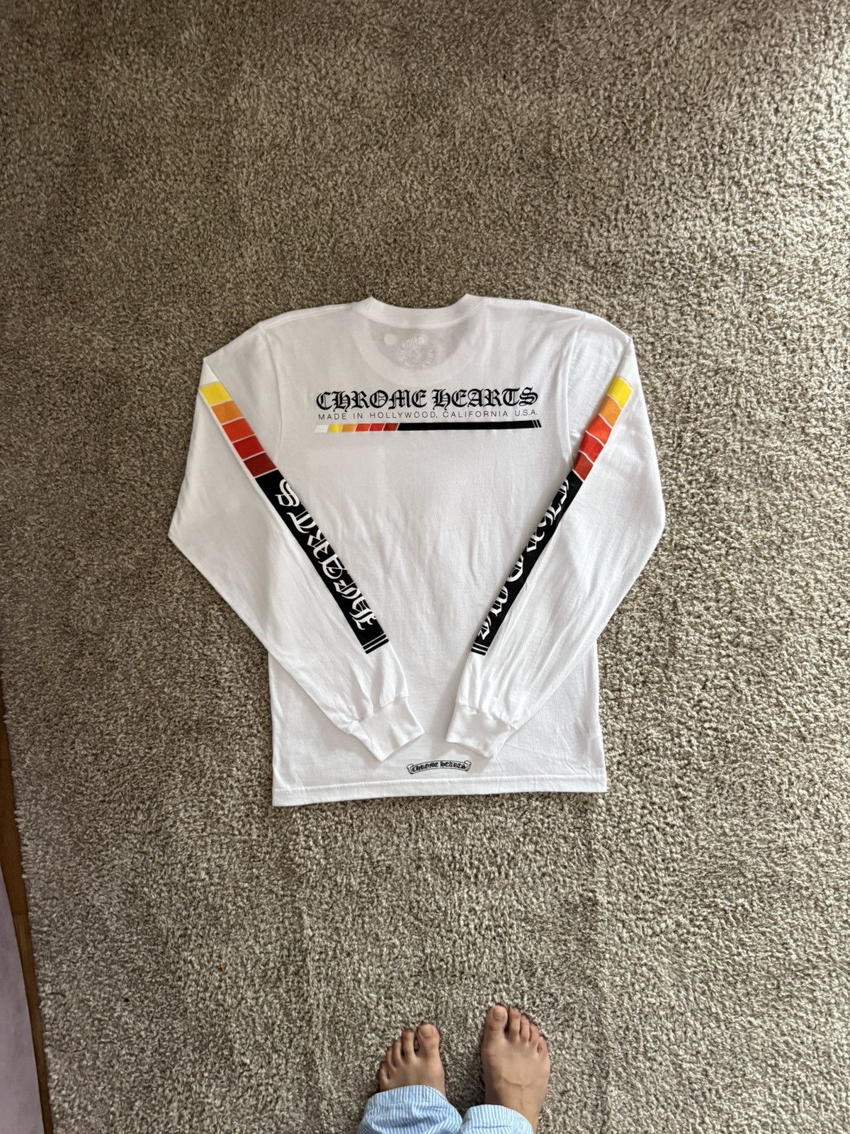 Chrome Hearts Longsleeve Chrome Hearts « Made in Hollywood » Racer Size US M / EU 48-50 / 2 - 2 Thumbnail
