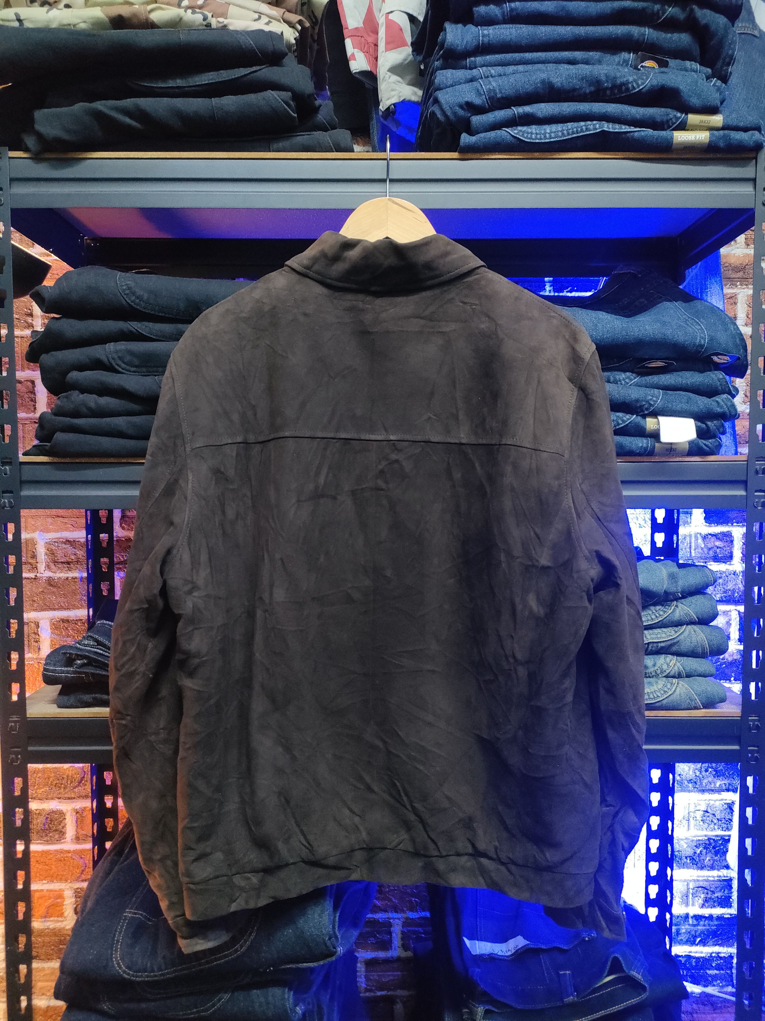 Brooks Brothers × Genuine Leather Brooks Brothers Suede Leather Jacket Size US M / EU 48-50 / 2 - 2 Thumbnail