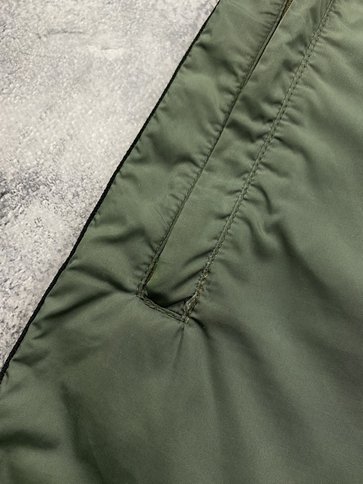 Prada Vintage Prada Nylon Swim Shorts Rare Metal Green Size US 32 / EU 48 - 8 Thumbnail