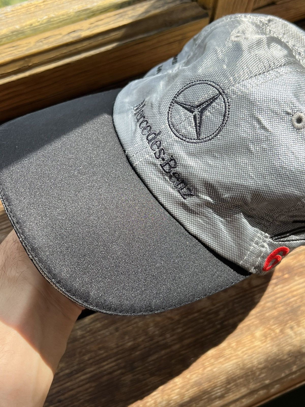 Mercedes-Benz Mercedes Benz vintage silver cap Size ONE SIZE - 9 Thumbnail