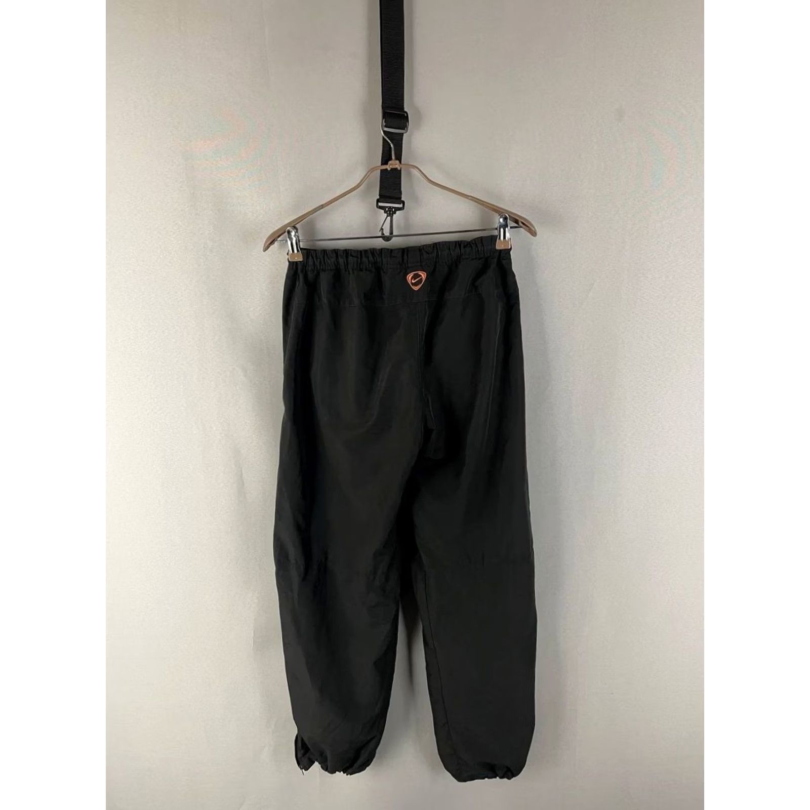 Nike Nike FC Valencia Pants Mens Size M Black Elastic Waist Polyester Track Trouser Size US 31 - 2 Thumbnail