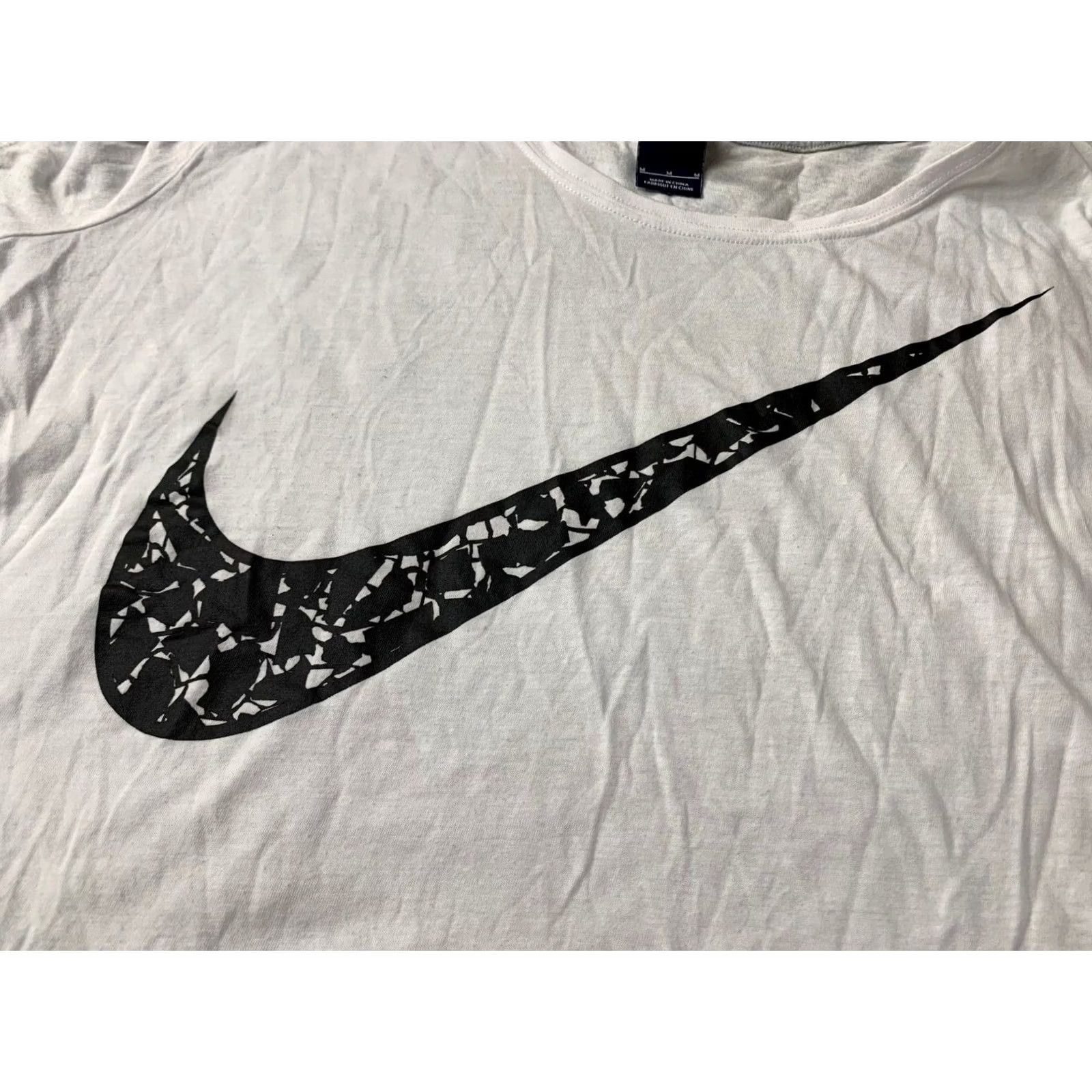 Nike NIKE Shirt Women T-Shirt Jersey 835920-100 White Size M XS? (adjust as needed) Size M / US 6-8 / IT 42-44 - 3 Thumbnail